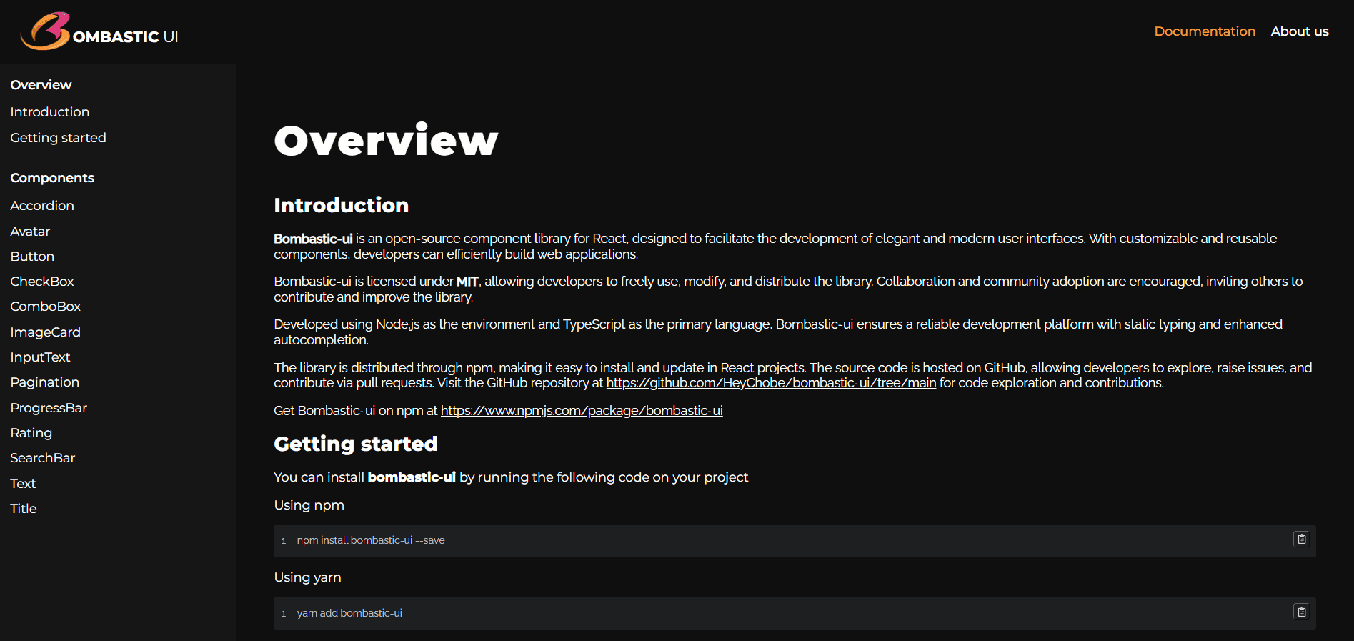 Bombastic UI Library - Image 1