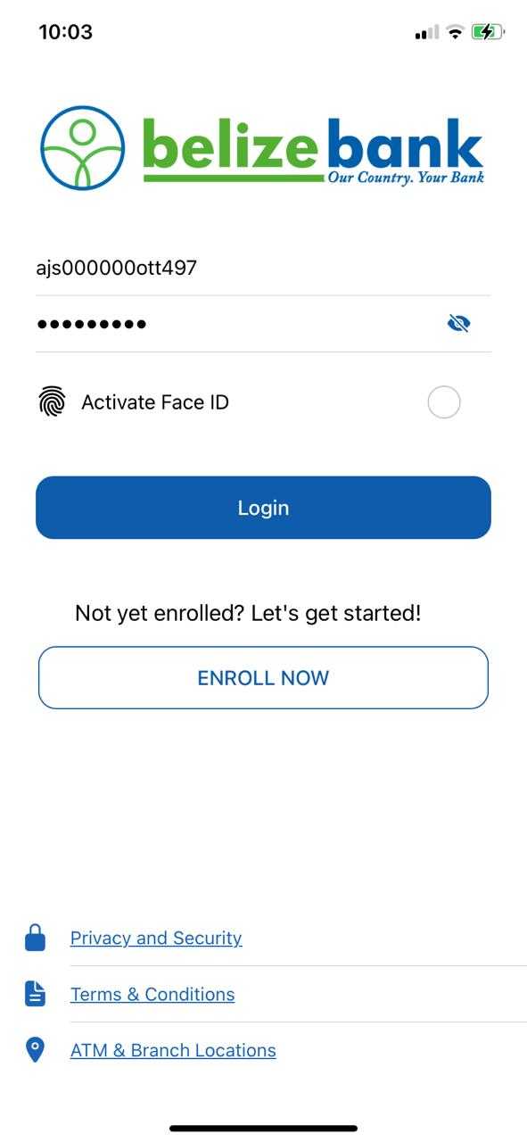 Belize Bank Mobile & Web App - Image 0