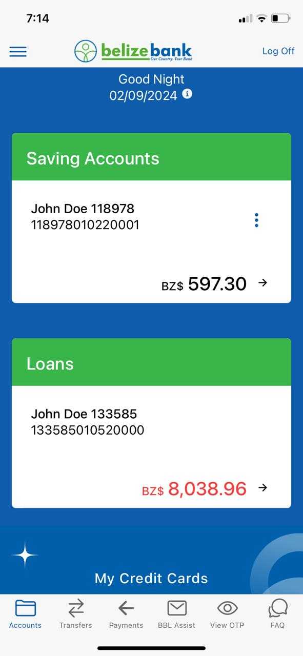 Belize Bank Mobile & Web App - Image 4